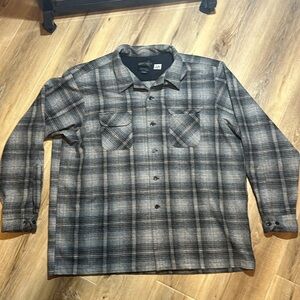 Pendleton dark plaid, button up dress shirt. #10